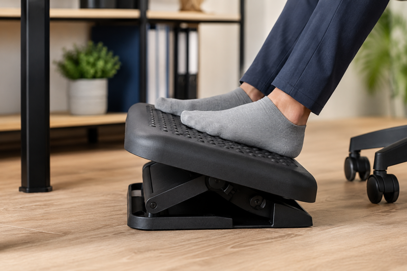 ergonomic footrest
