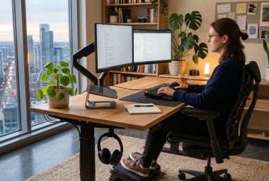 ergonomic desk
