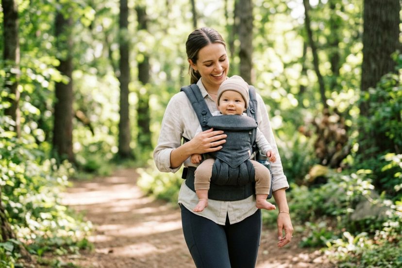 ergonomic baby carrier