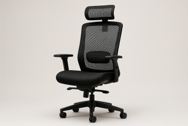 chair with high backrest