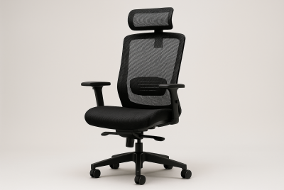 chair with high backrest