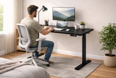 small ergonomic desk