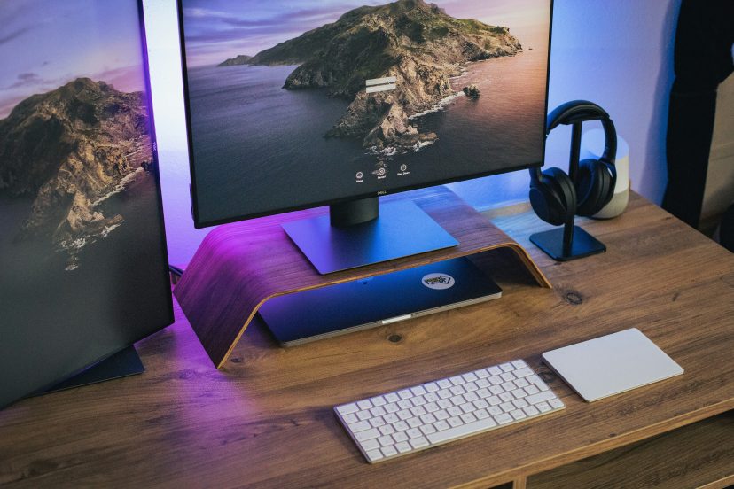 ergonomic monitor stand