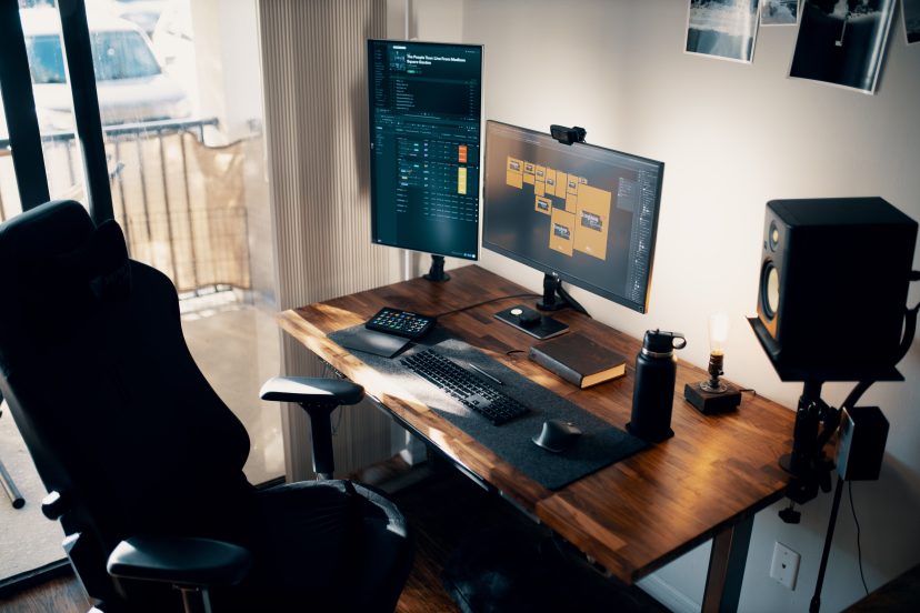 Ergonomic Monitor Setup